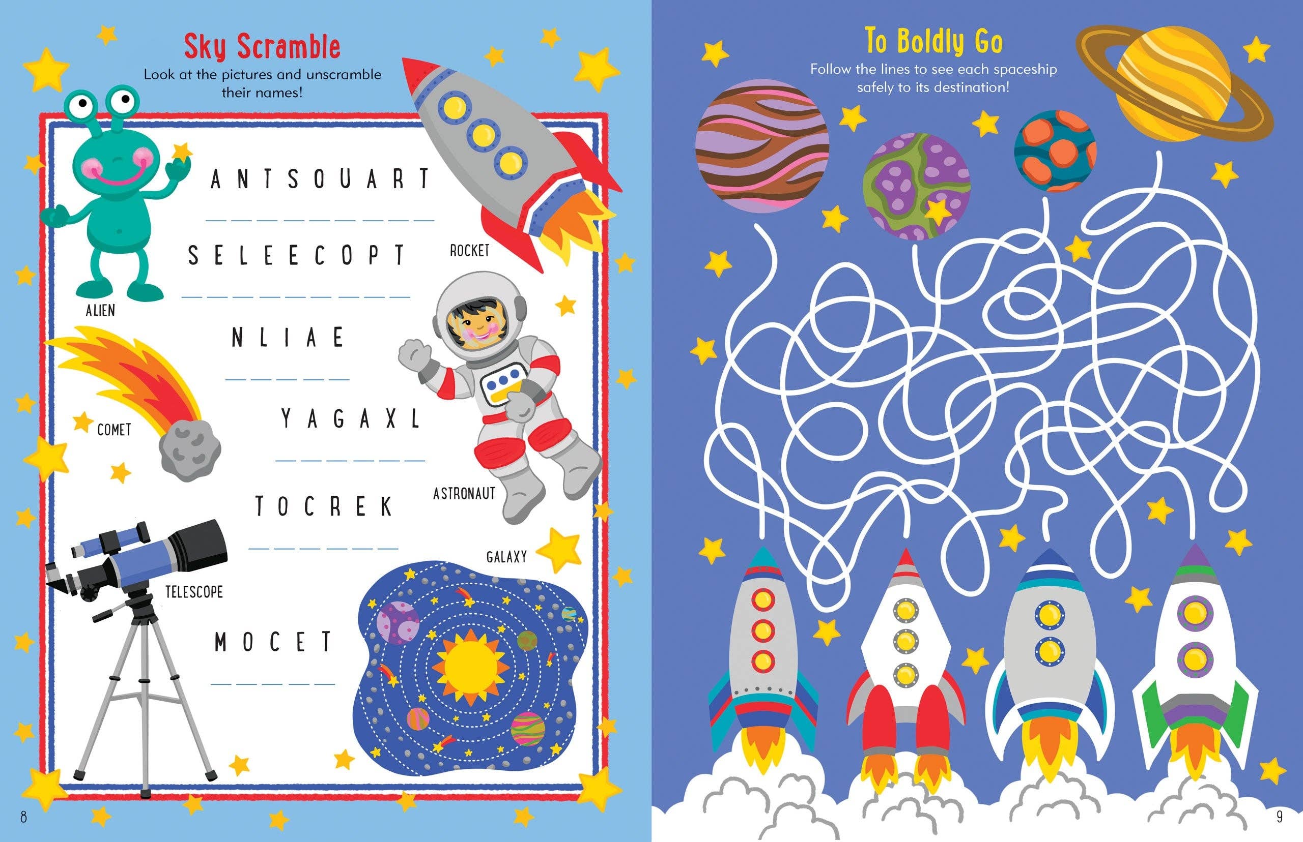 Outer Space Activity Book | Peter Pauper Press