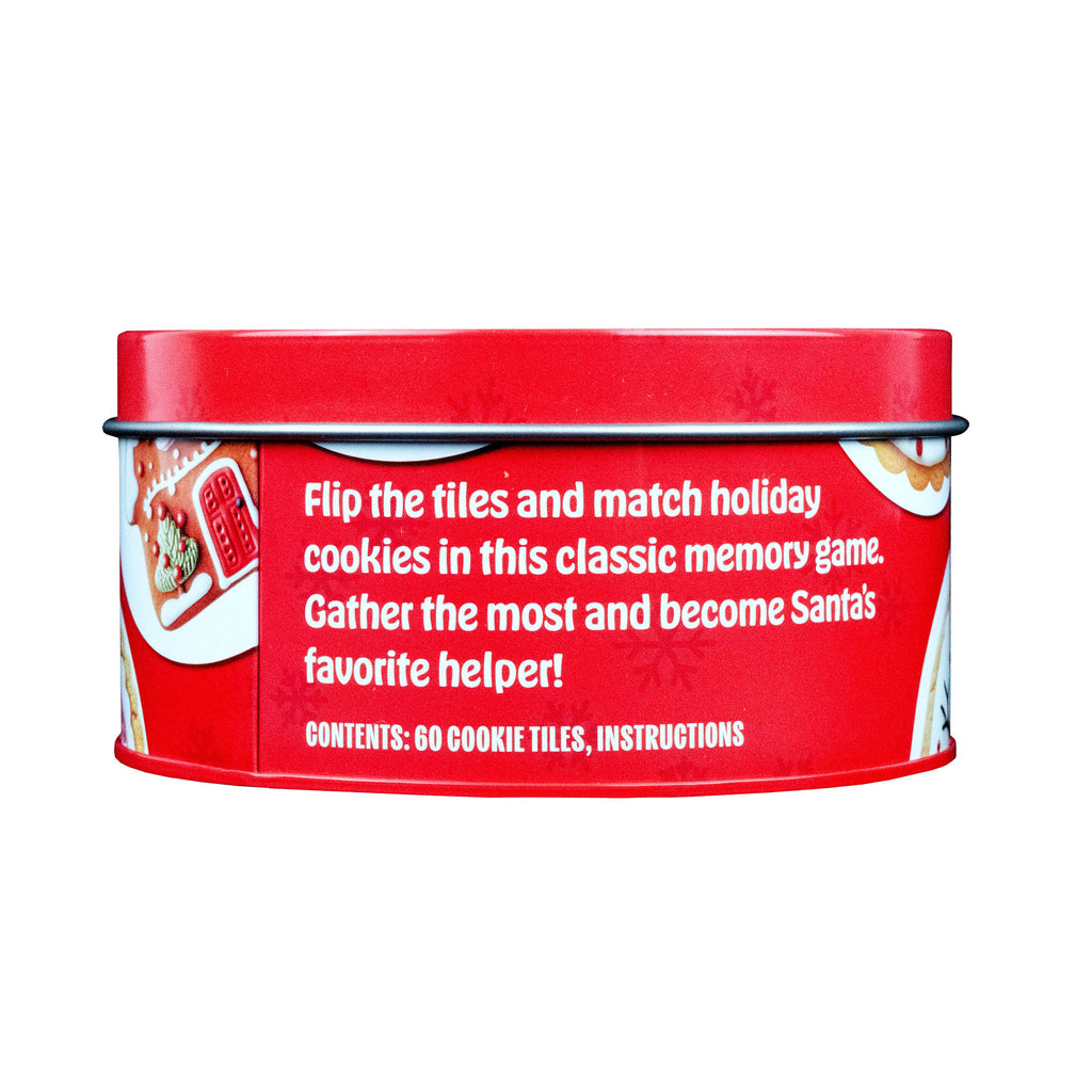 Christmas Cookies for Santa Tin – Holiday Memory Match Game