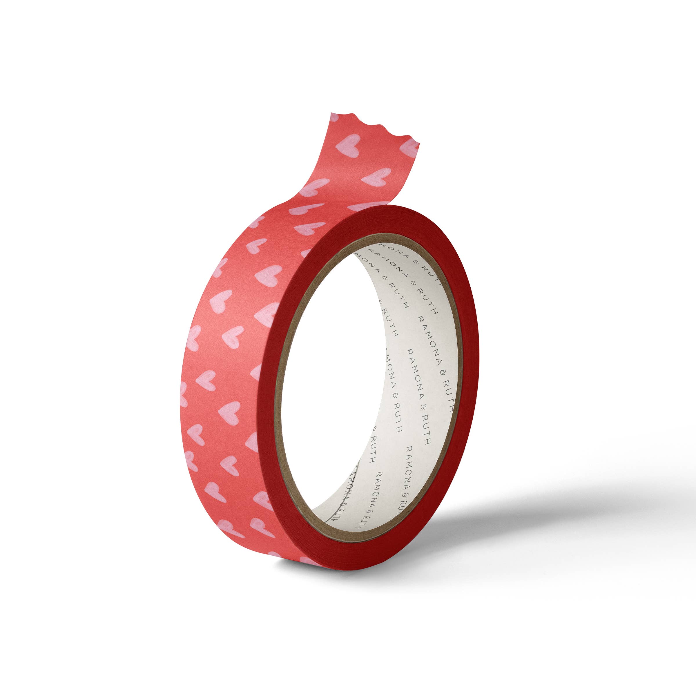 Valentine Pink Hearts Washi Tape | Ramona & Ruth