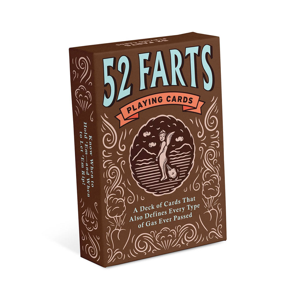 52 Farts Playing Cards, Funny Gag Gift Deck