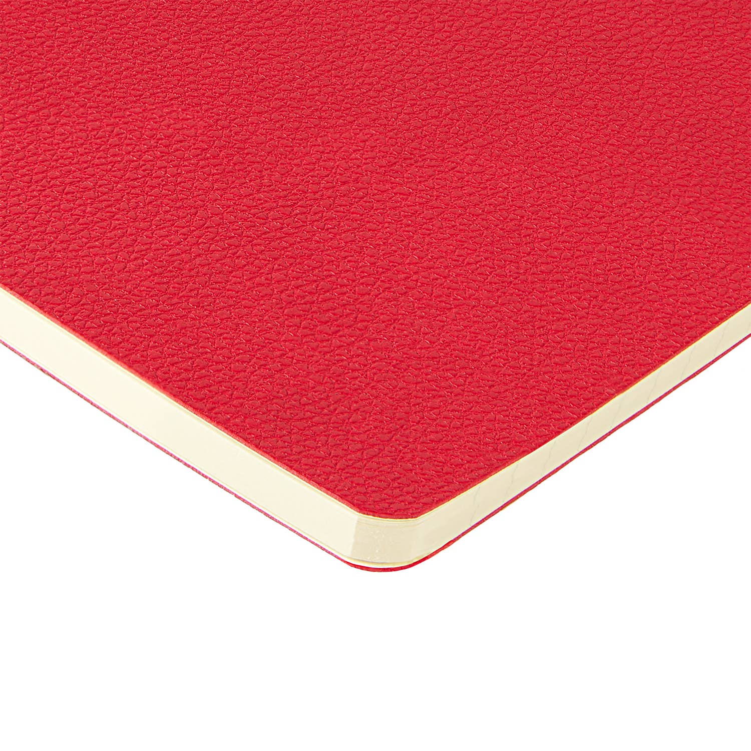 Vegan Leather A5 Notebook  - Red