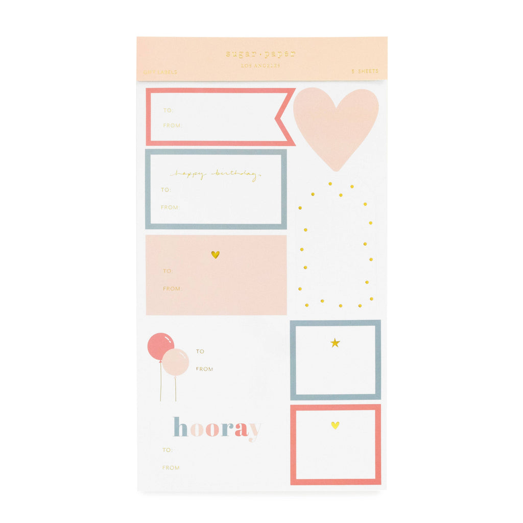 Birthday Sticker Sheets