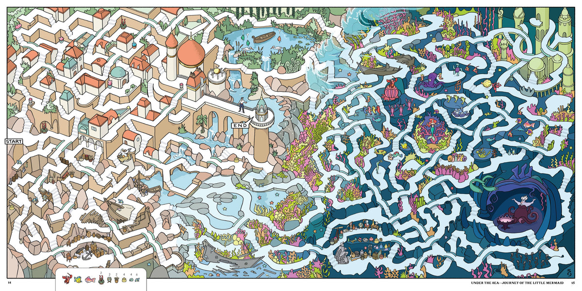 Disney Parks Mazes – A Magical Adventure Puzzle & Activity Book