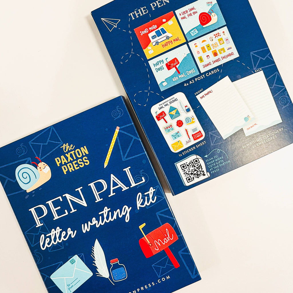 Pen Pal Snail Mail Kit — Letter Writing Set for Kids & Stationery Lovers