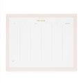 Pink Bordered Weekly Pad