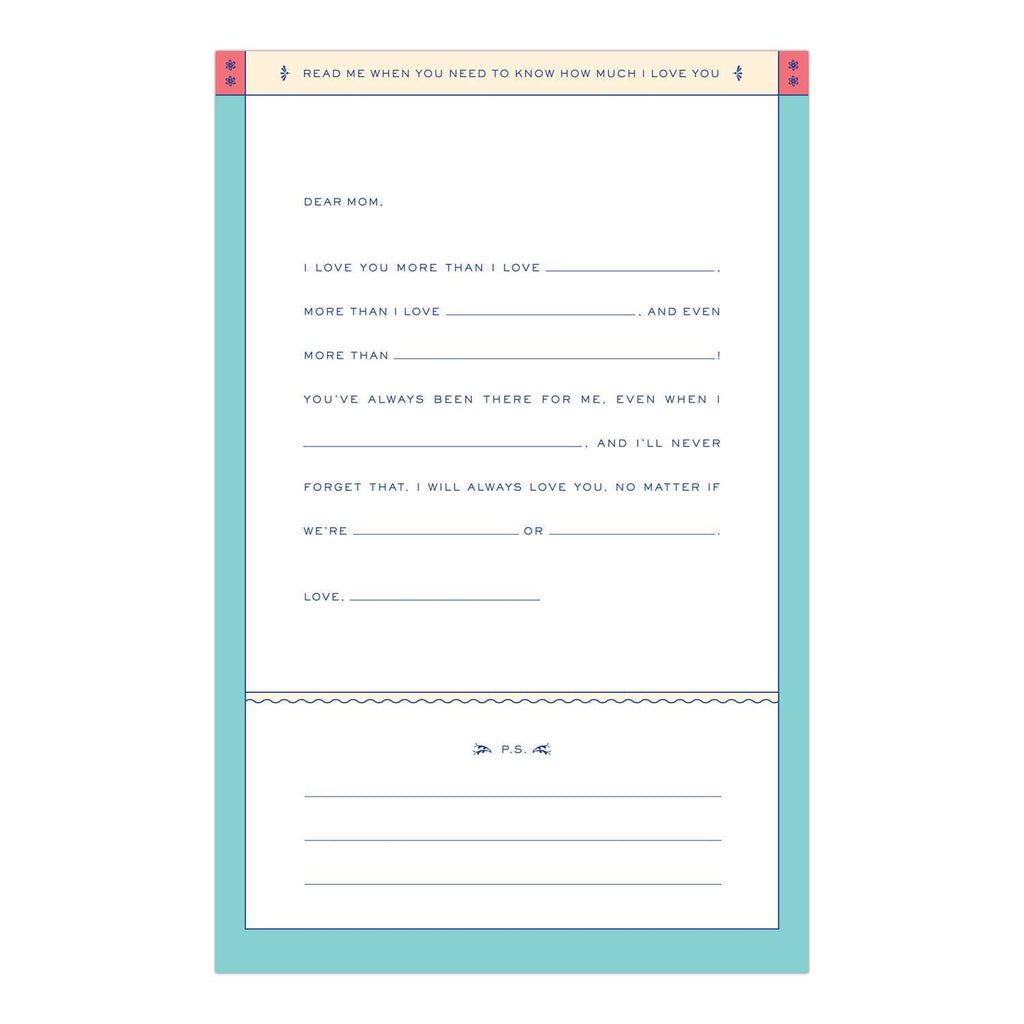 Letters to My Wonderful Mom — Read Me When Keepsake Box