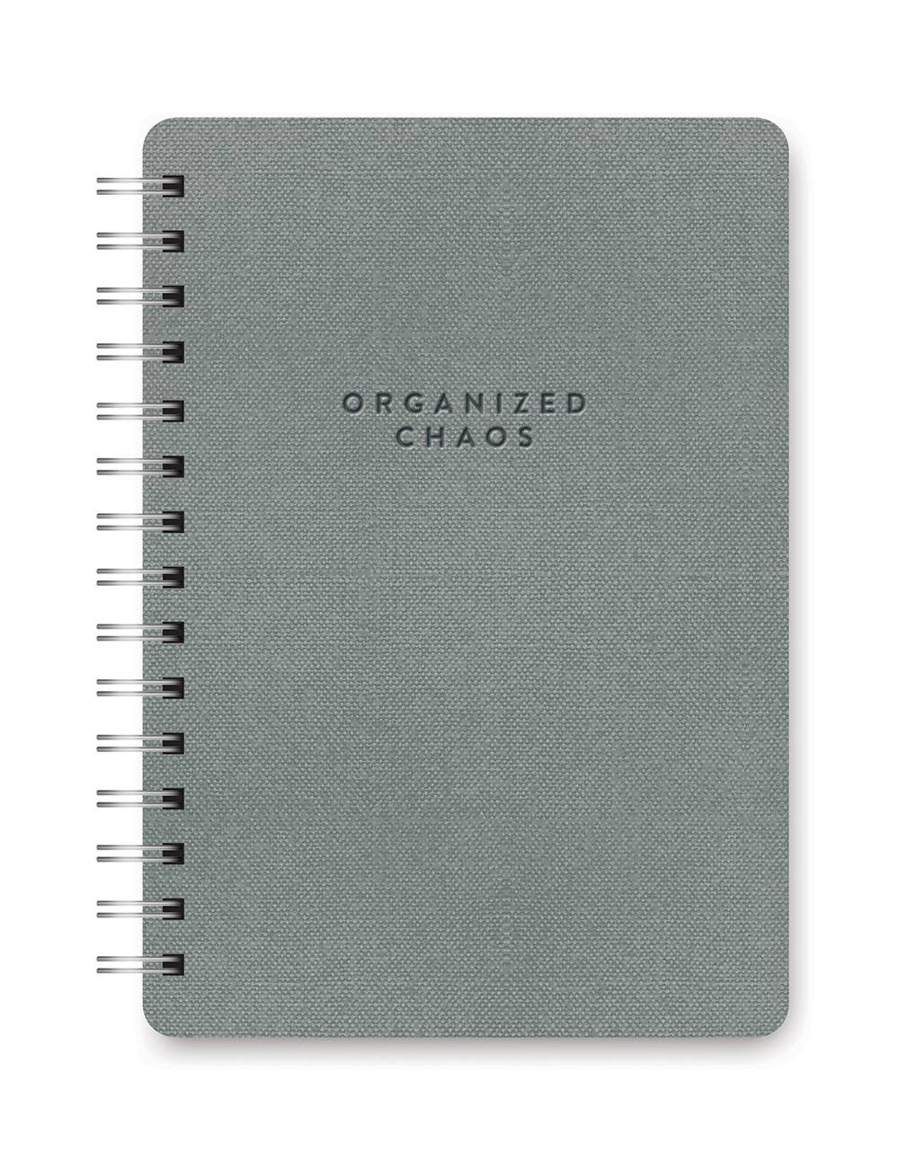 Organized Chaos Agatha Lined Notebook – Gorgeous Gray