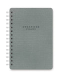Organized Chaos Agatha Lined Notebook – Gorgeous Gray
