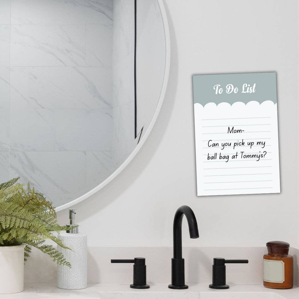 Arch To-Do List Sticky Note Pad | 4x6 Scallop Post-it® Notes, 50 Sheets