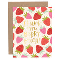 Thank You Berry Much Greeting Card