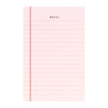 Pink Notes Notepad