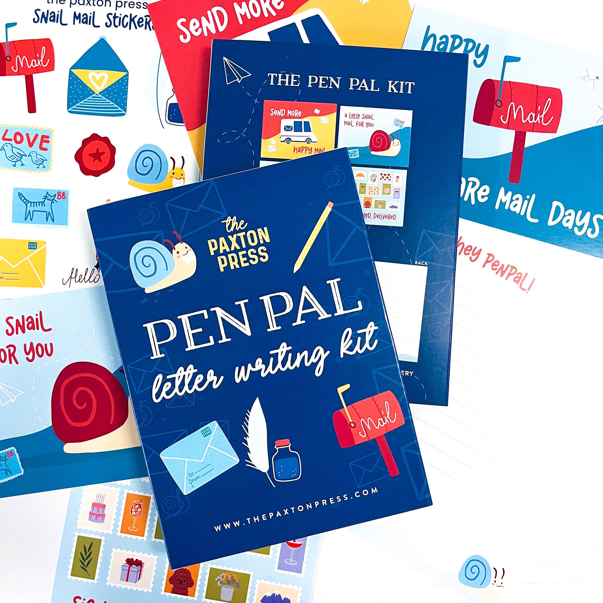 Pen Pal Snail Mail Kit — Letter Writing Set for Kids & Stationery Lovers