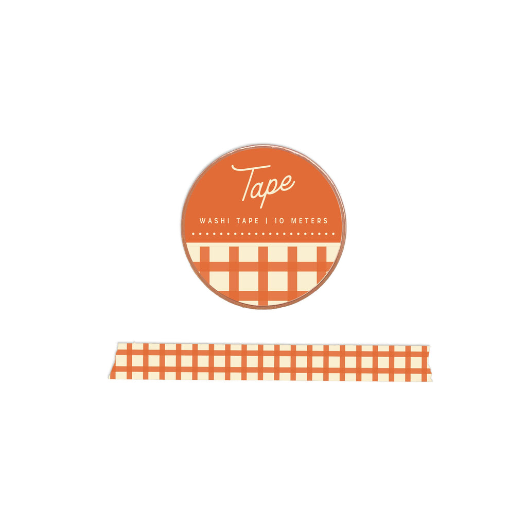 Gingham Washi Tape: Monarch