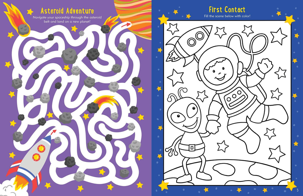 Outer Space Activity Book | Peter Pauper Press
