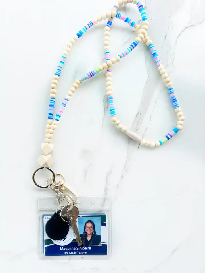 It's Electric Fully Beaded Lanyard