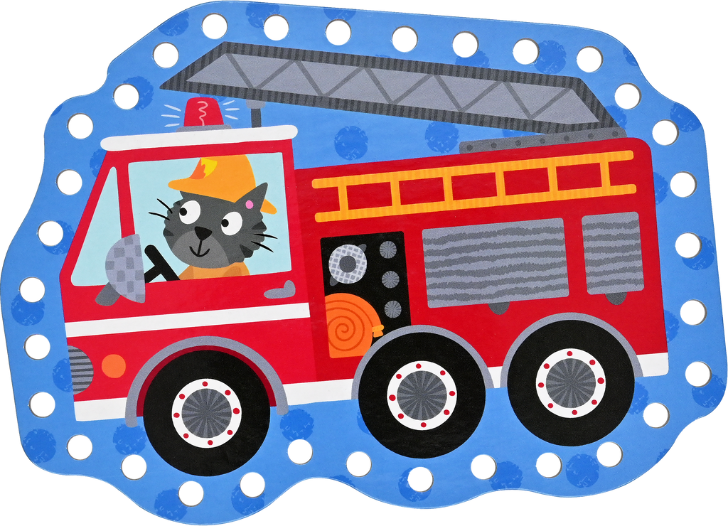 Cars & Trucks Lacing Cards | Peter Pauper Press