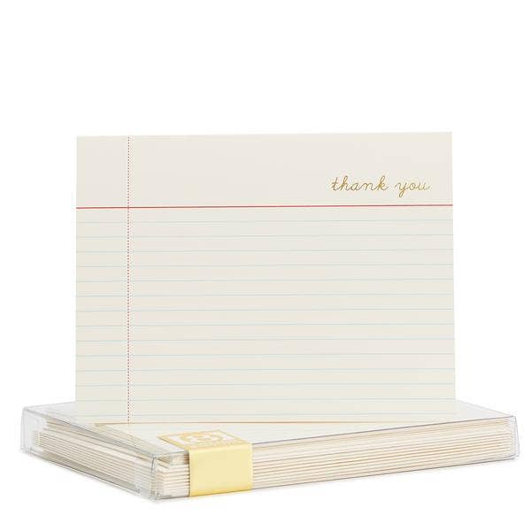 The Notecard Thank You Note: Set