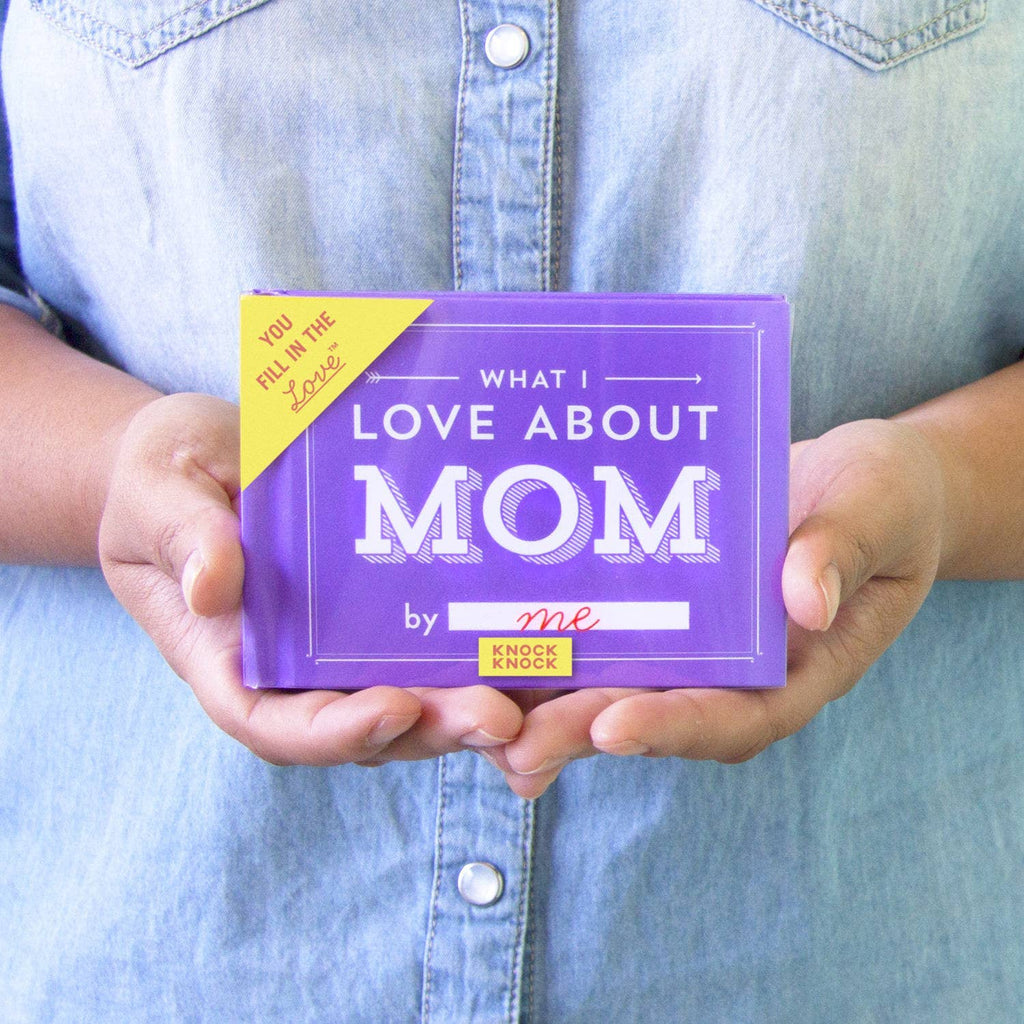 What I Love About Mom Fill in the Love® Book | Personalized Gift for Mom
