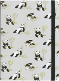 Pandas Journal: Hardcover Journal with 160 Lined Pages