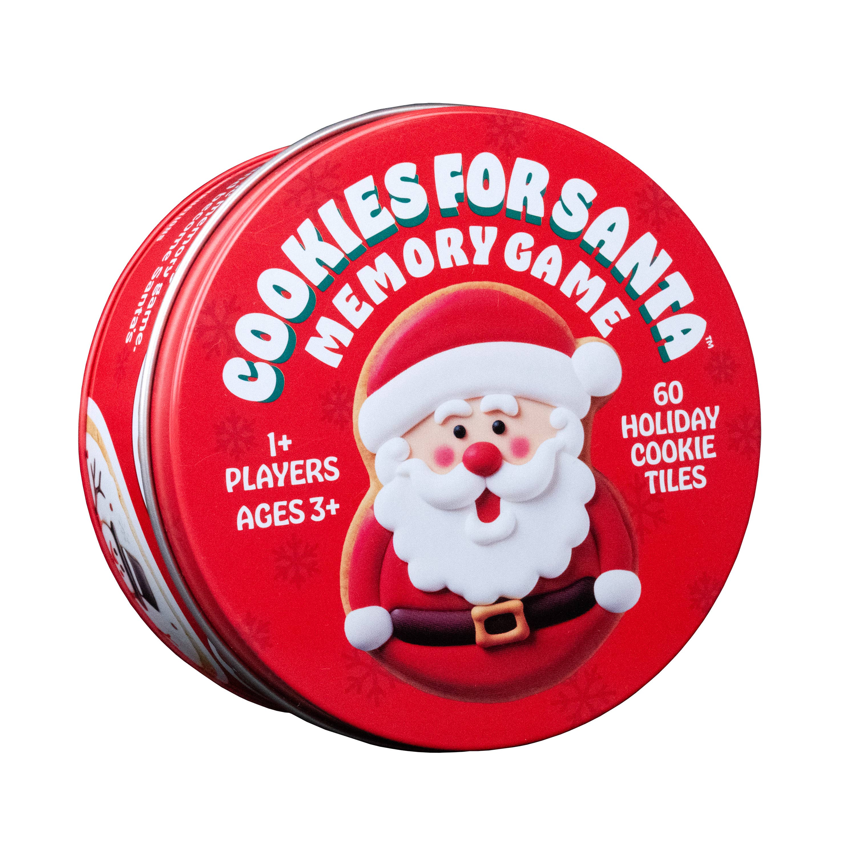 Christmas Cookies for Santa Tin – Holiday Memory Match Game
