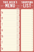 This Week's Menu Note Pad by Peter Pauper Press