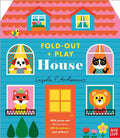 Fold-Out + Play: House, 3D Playhouse Board Book