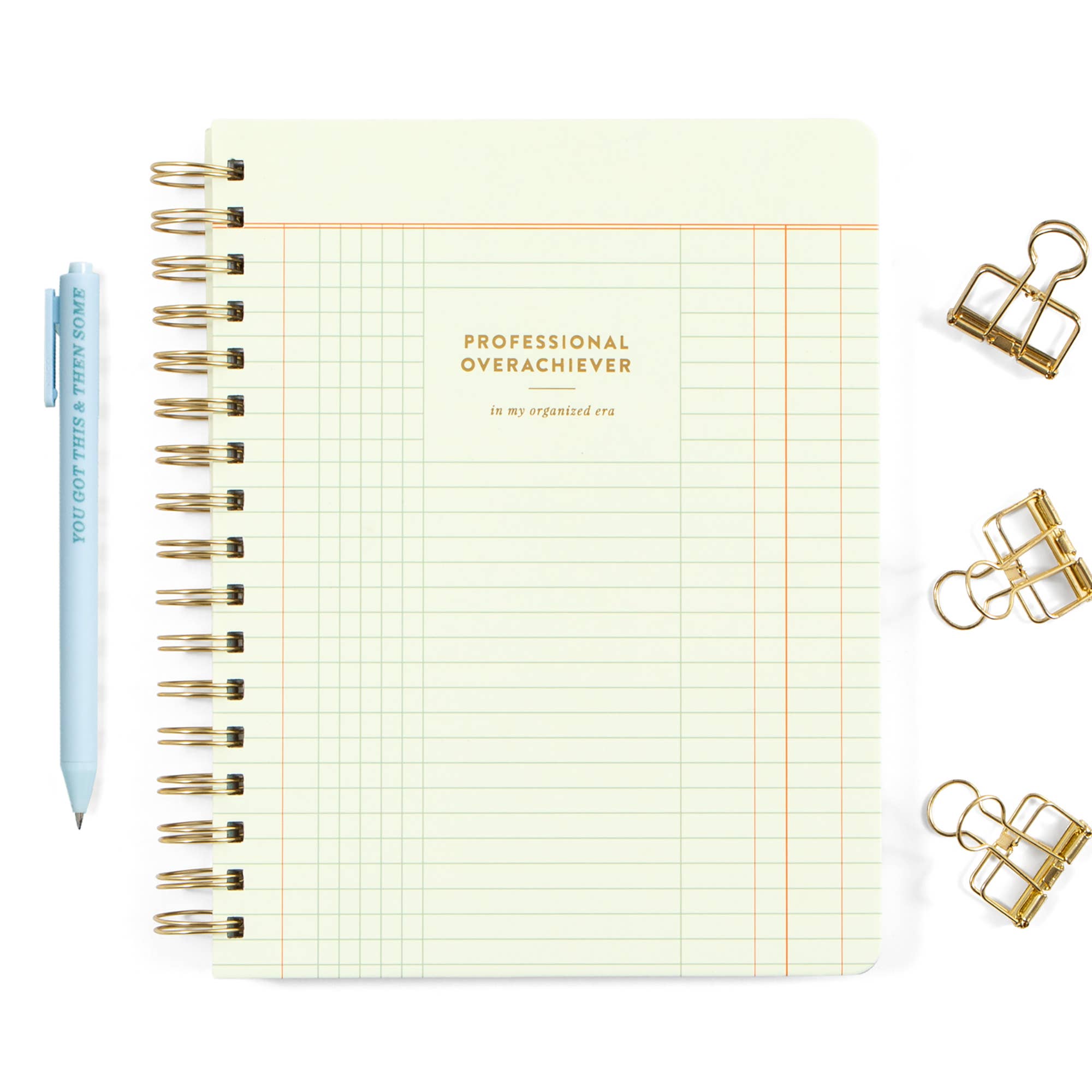 Professional Overachiever Spiral Notebook