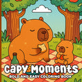 Capy Moments Coloring Book