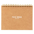 Undated Spiral Weekly Planner