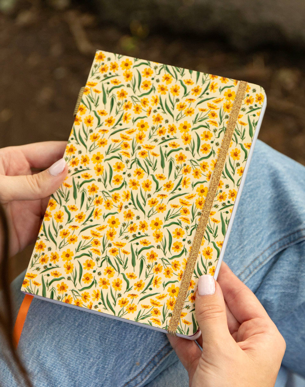 Goldenmane Lined Journal