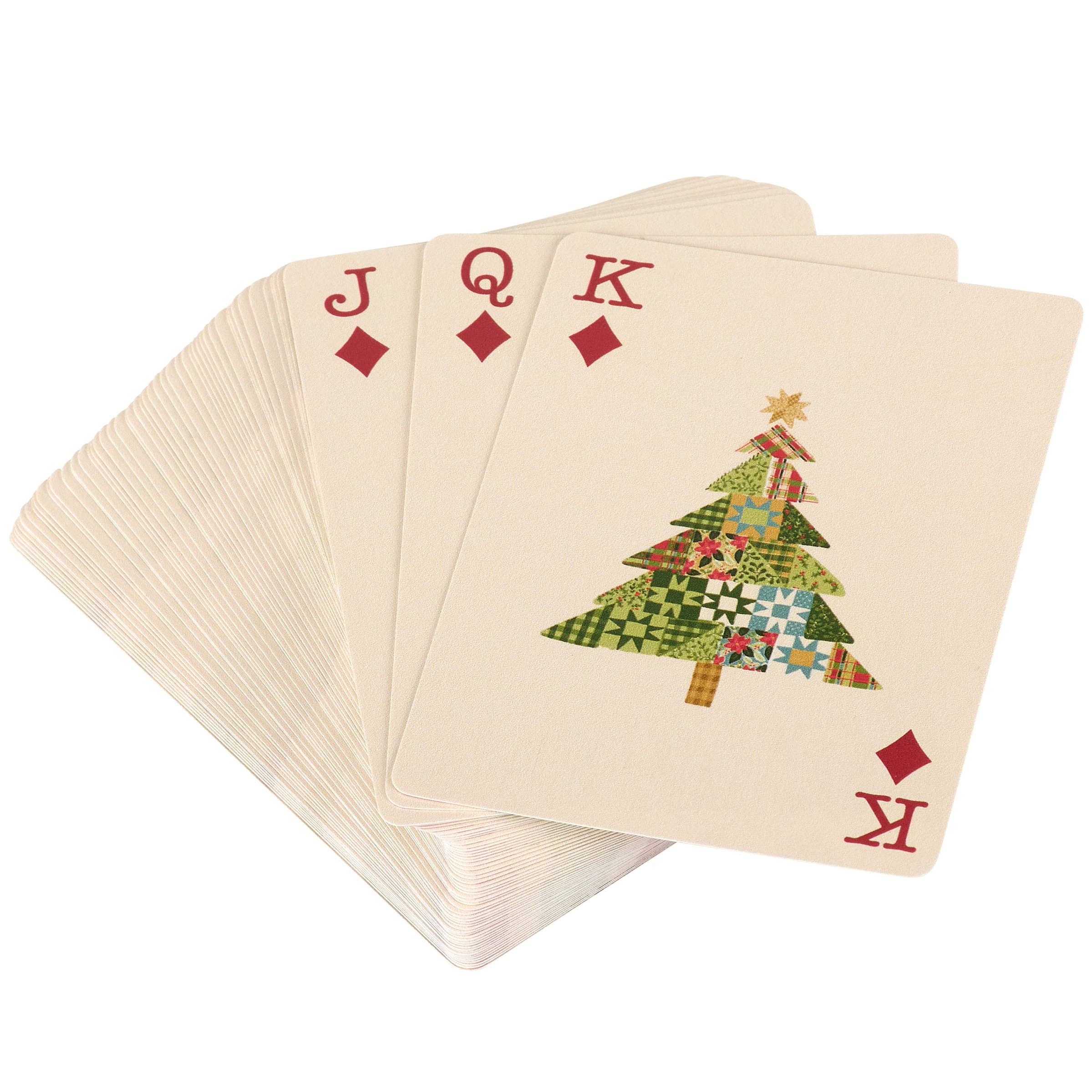 Christmas Quilt Playing Cards