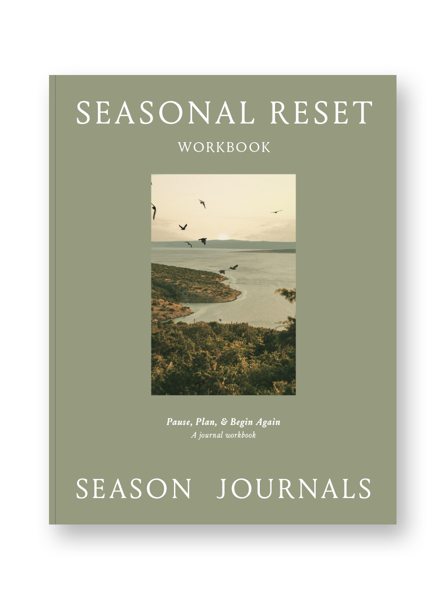 Seasonal Reset Workbook - Guided Reflection Journal, 30 Pages