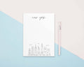New York Skyline Notepad | 4.25" x 5.5"
