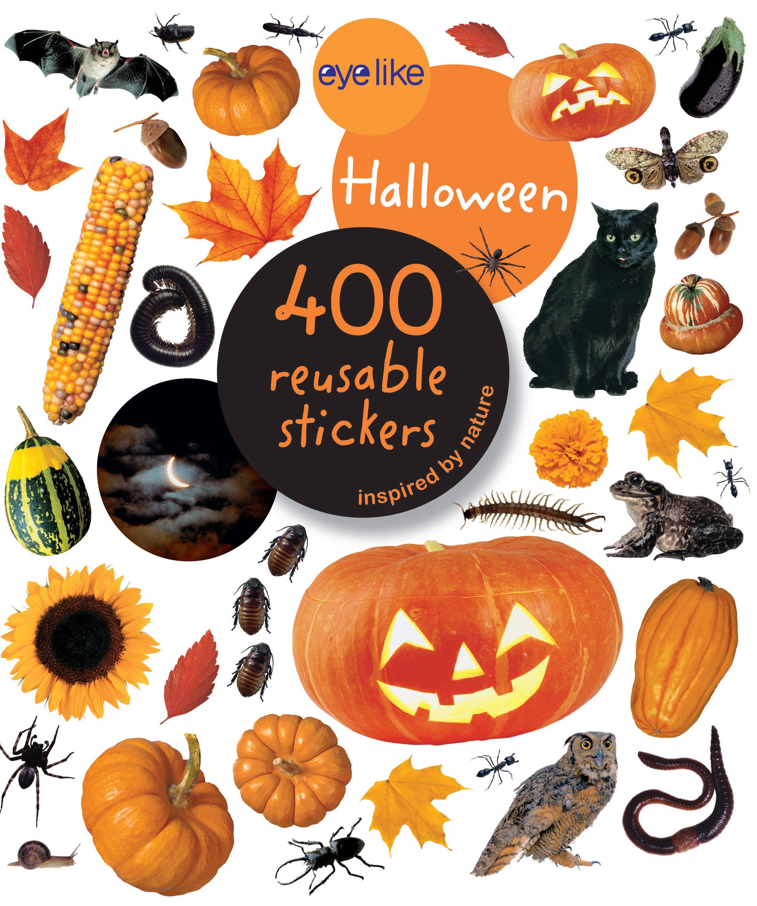 Eyelike Stickers: Halloween | 400+ Reusable Halloween Stickers for Kids