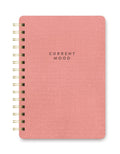 Agatha Notebook | Current Mood in Coral Pink