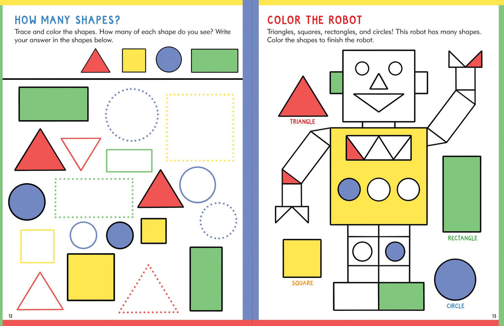 ABC 123 Preschool Activity Book | Peter Pauper Press