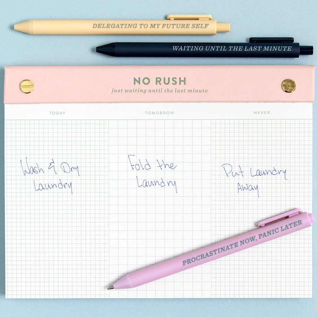 No Rush Notepad | Studio Calico