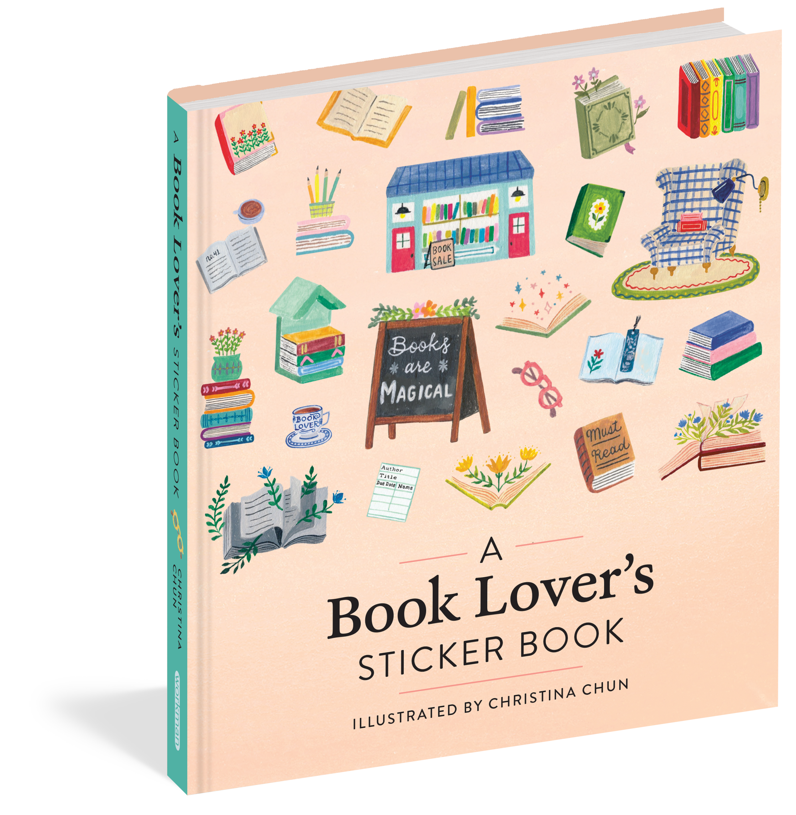 A Book Lover’s Sticker Book — 500+ Hand-Painted Bookish Stickers