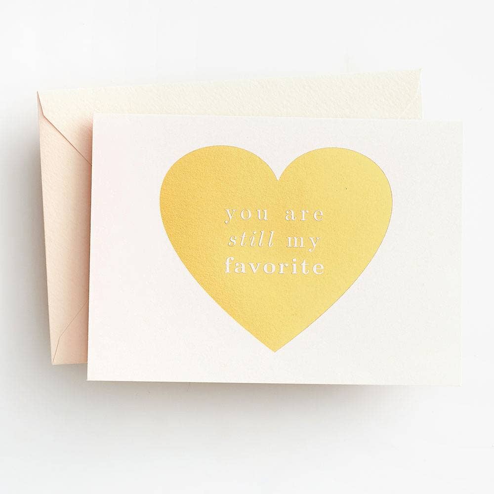 Still My Favorite Heart Anniversary Card