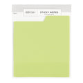 Tabbed Transparent Sticky Notes in Green | Studio Calico