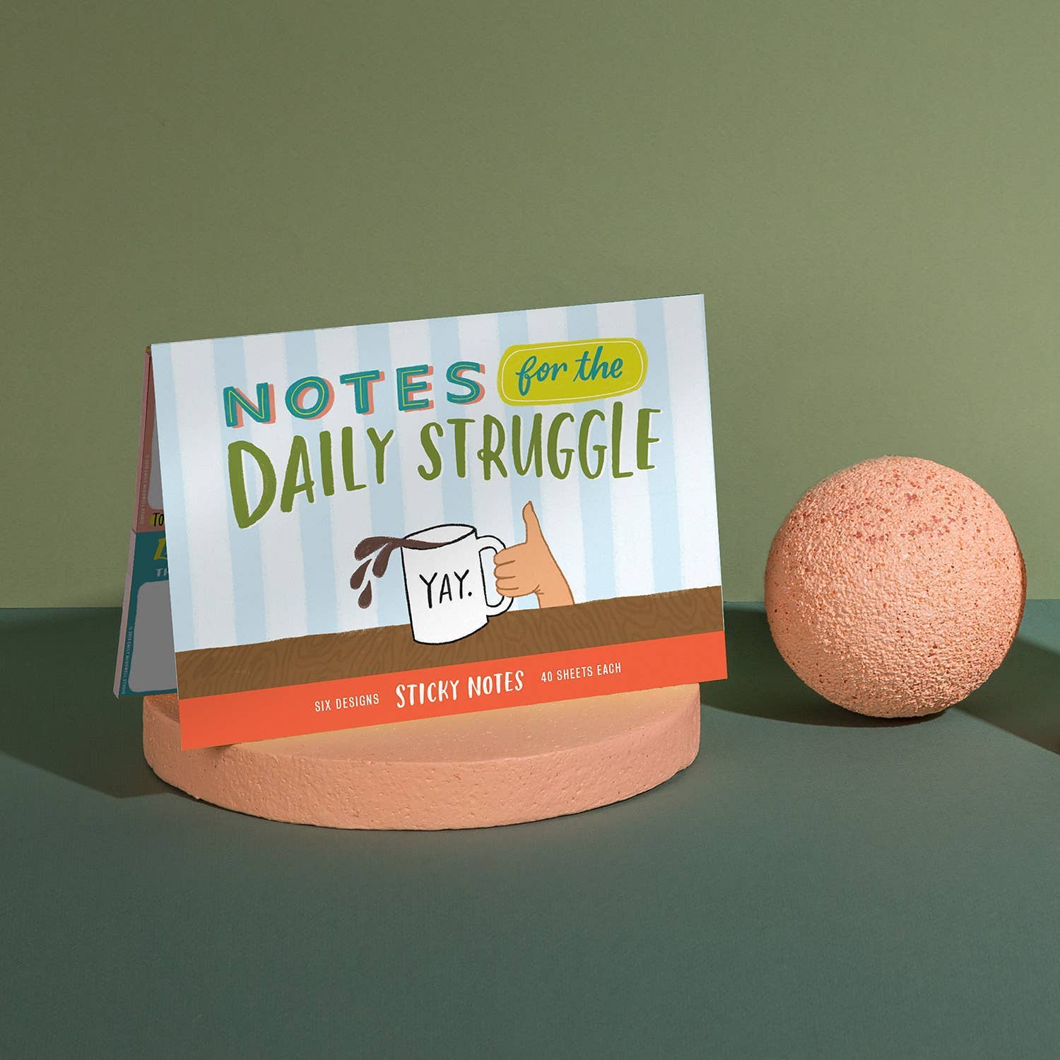 Daily Struggle Sticky Note Packet | Funny Sticky Notes Set