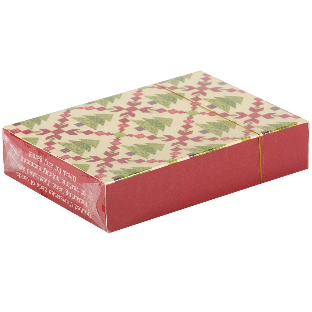 Christmas Quilt Playing Cards
