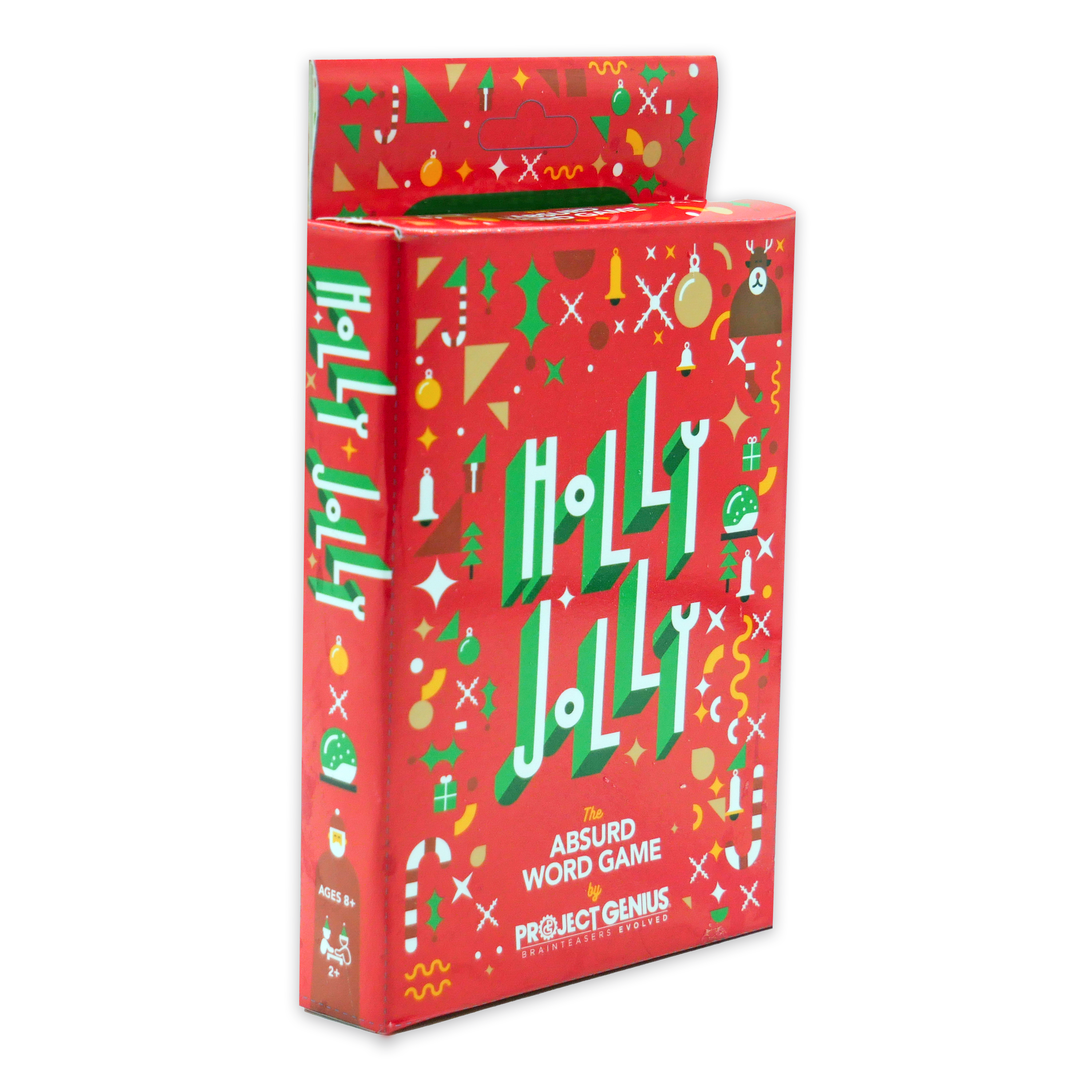 Holly Jolly Christmas Rhyming Word Card Game