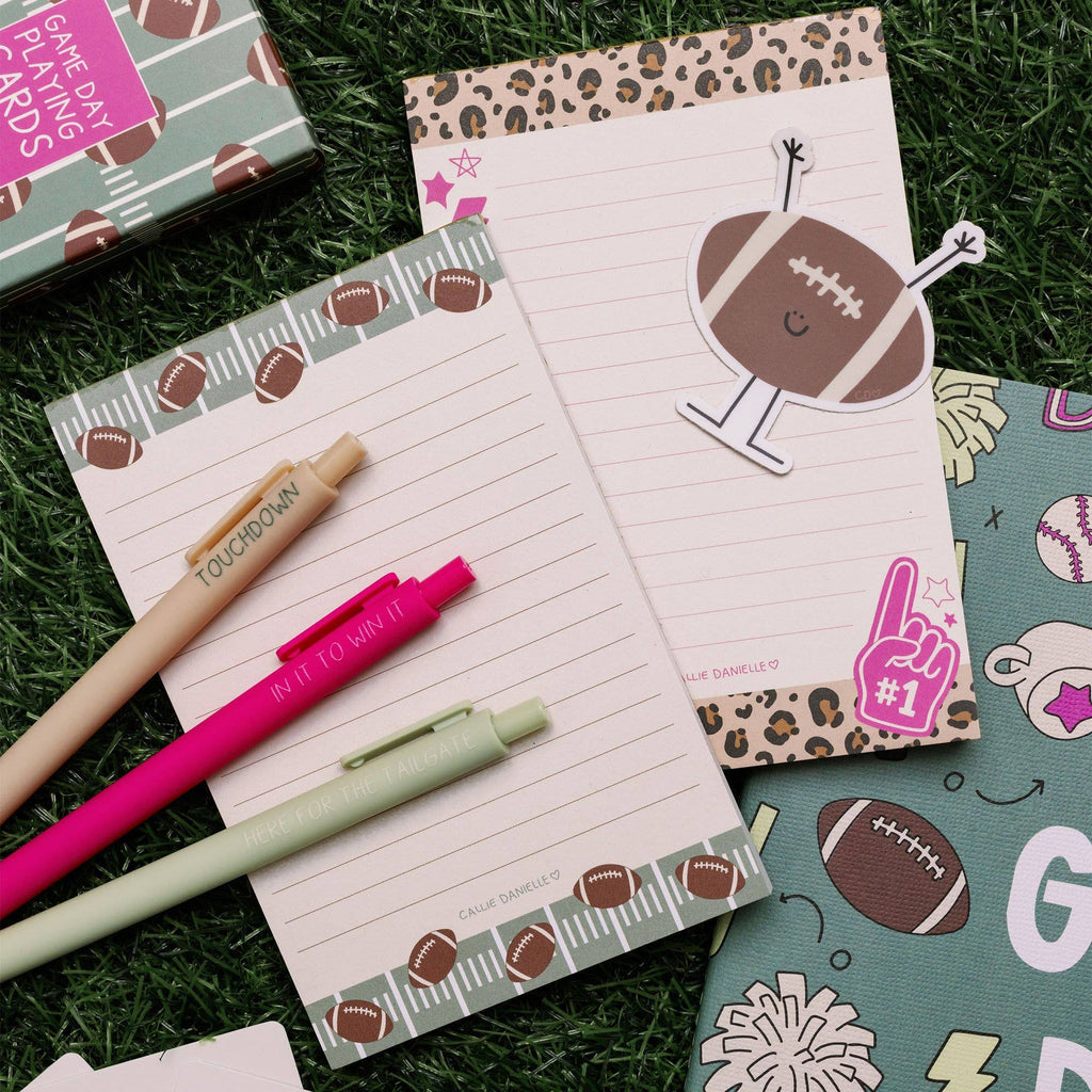 Football Game Day Notepad