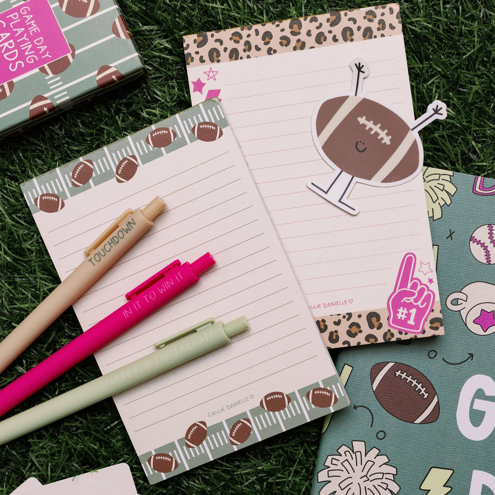 Football Game Day Notepad