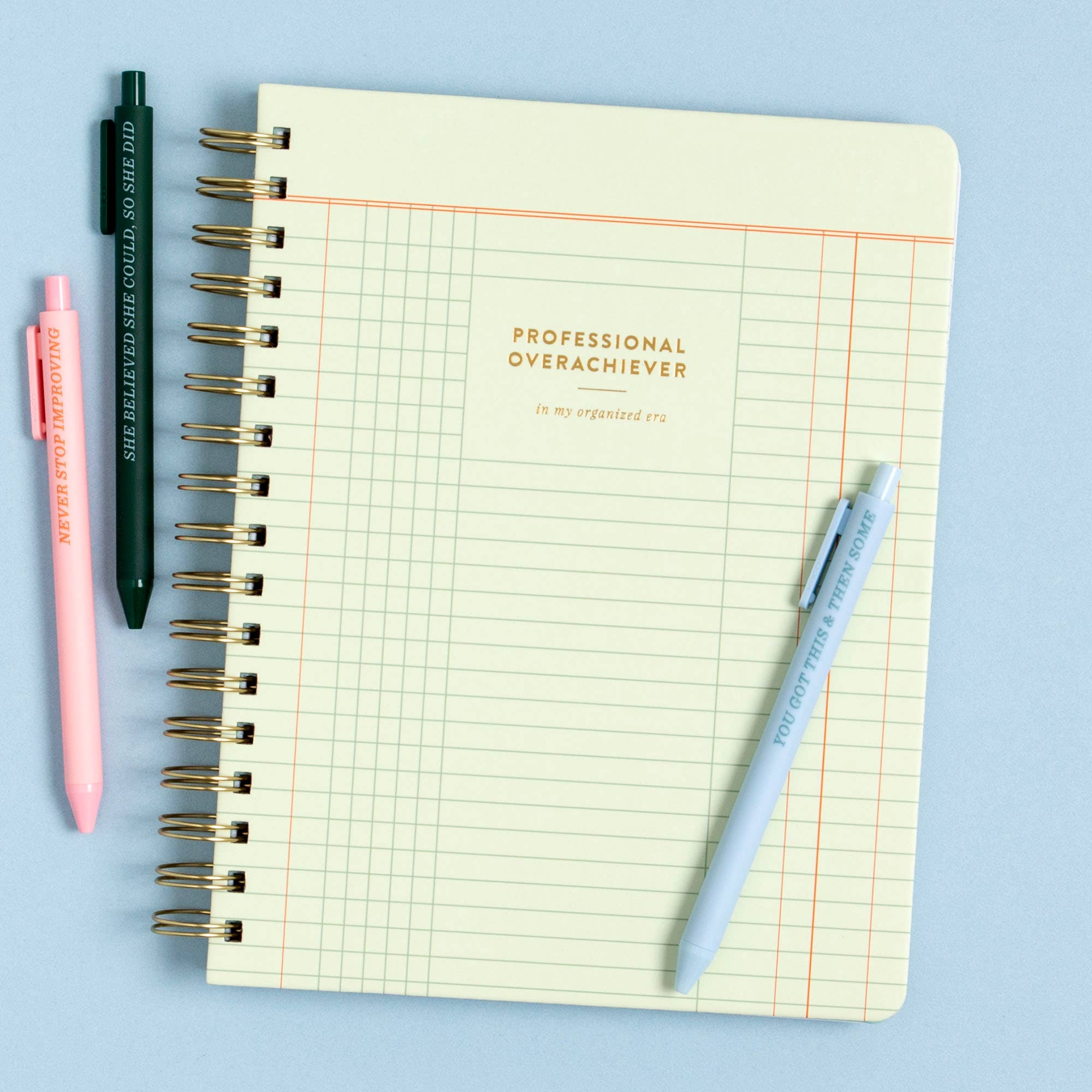 Professional Overachiever Spiral Notebook