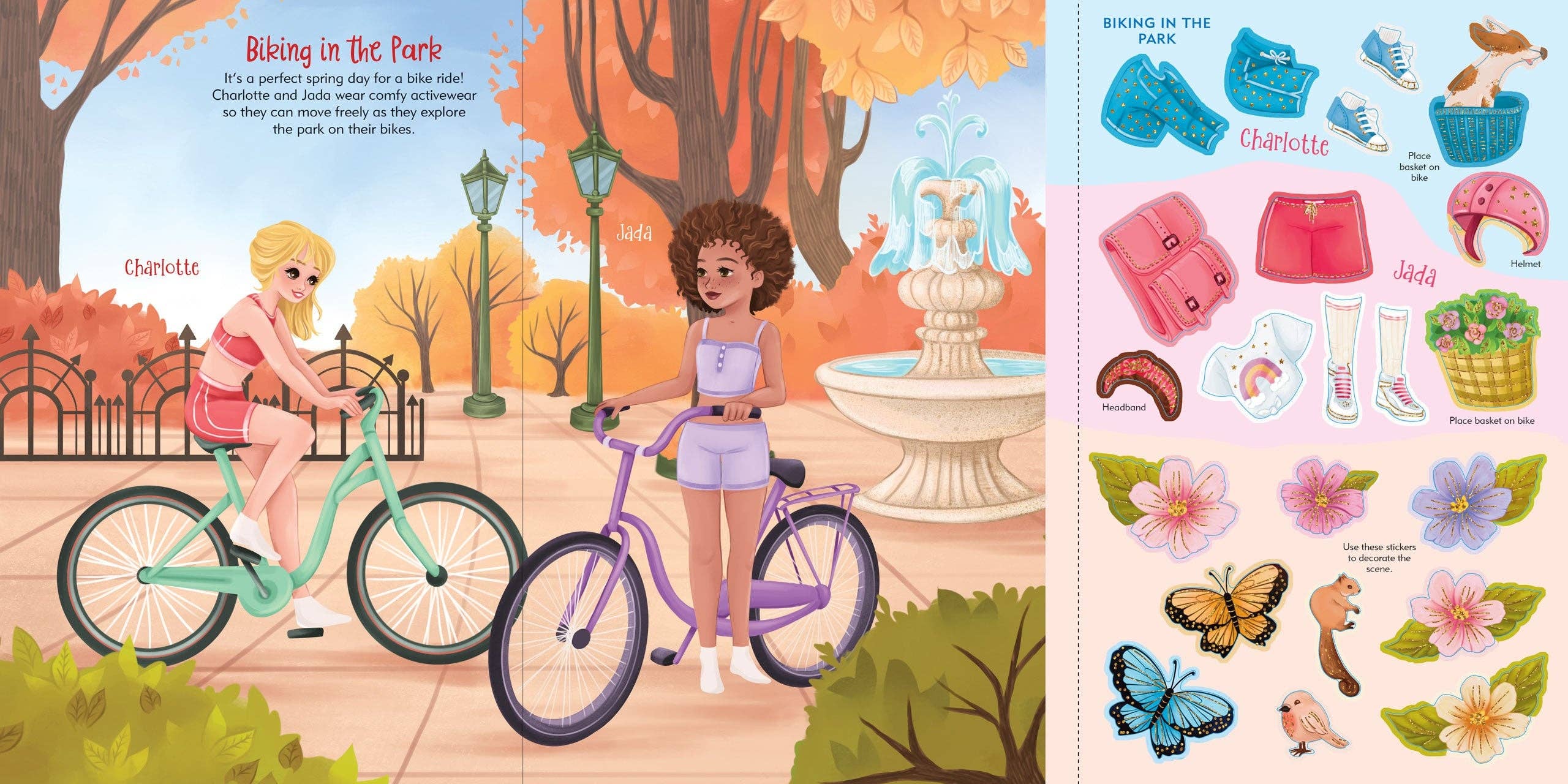 Fashion Sticker Doll Dress-Up Book | Peter Pauper Press