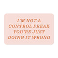 Control Freak Decal Sticker