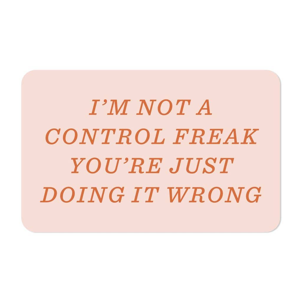 Control Freak Decal Sticker
