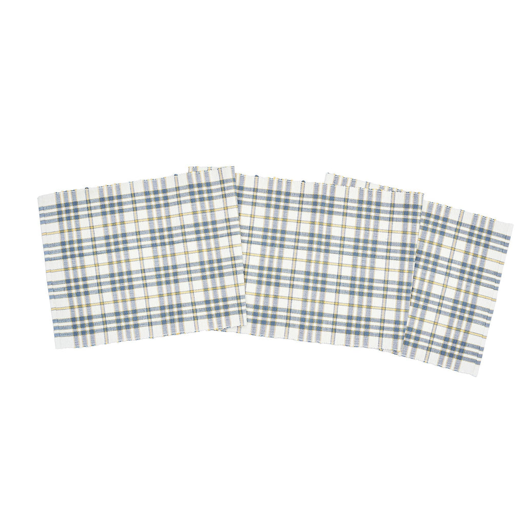 Simmons Blue Plaid Table Runner by C&F Home